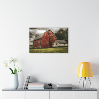 U R There Photography Stanley Road Red I Rustic Farmhouse Acrylic Wall Print