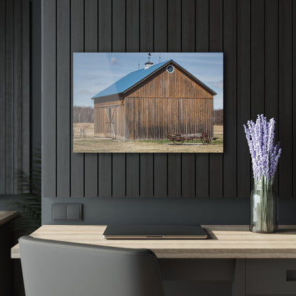 U R There Photography Barn and Buggy Rustic Farmhouse Acrylic Wall Print