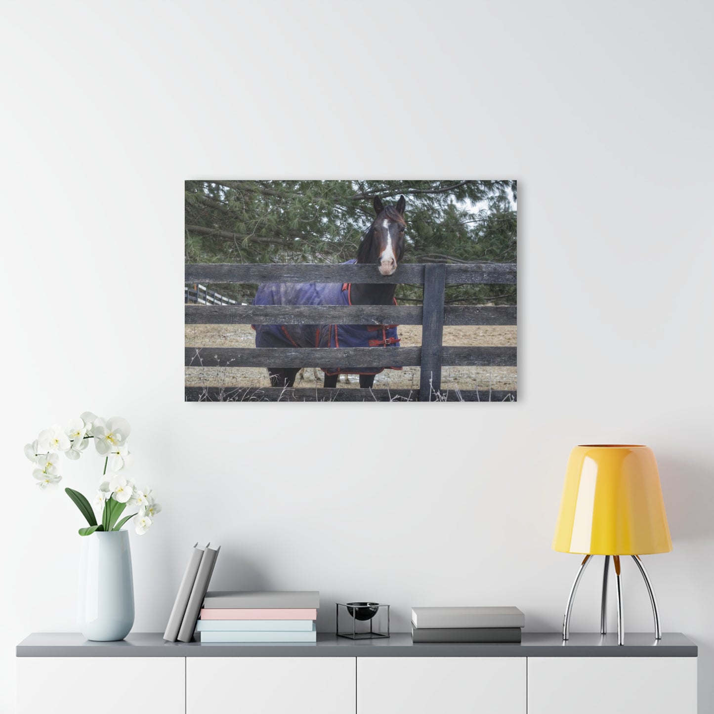 Barn Boutique Modern Farmhouse Acrylic Wall Print| Hosner Road Chestnut