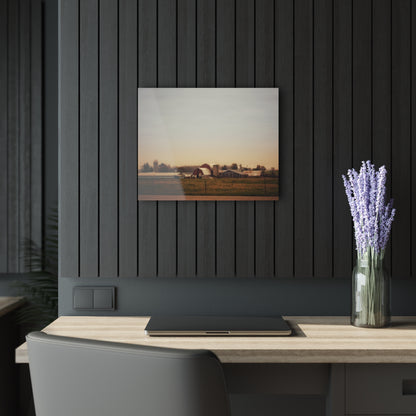 U R There Photography Marlette Road Farm II Rustic Farmhouse Acrylic Wall Print