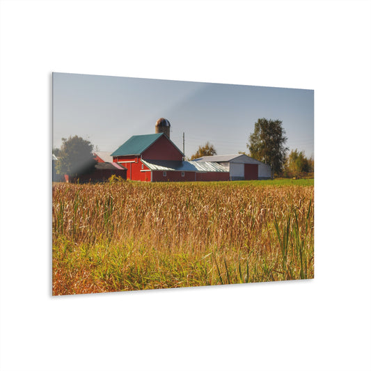 U R There Photography Oak Road Farm Rustic Farmhouse Acrylic Wall Print