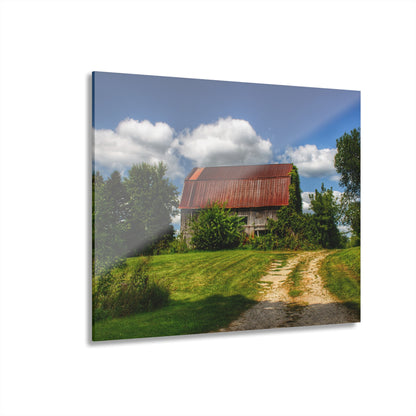 U R There Photography Grey Road Rusted III Rustic Farmhouse Acrylic Wall Print