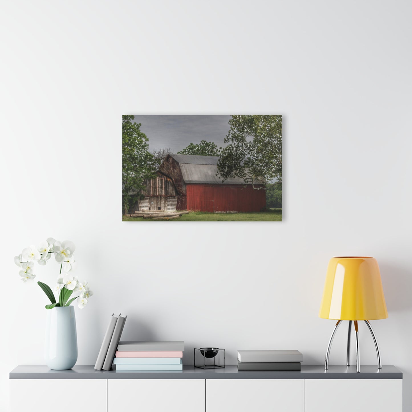 U R There Photography Barkley Road Buddies Rustic Farmhouse Acrylic Wall Print