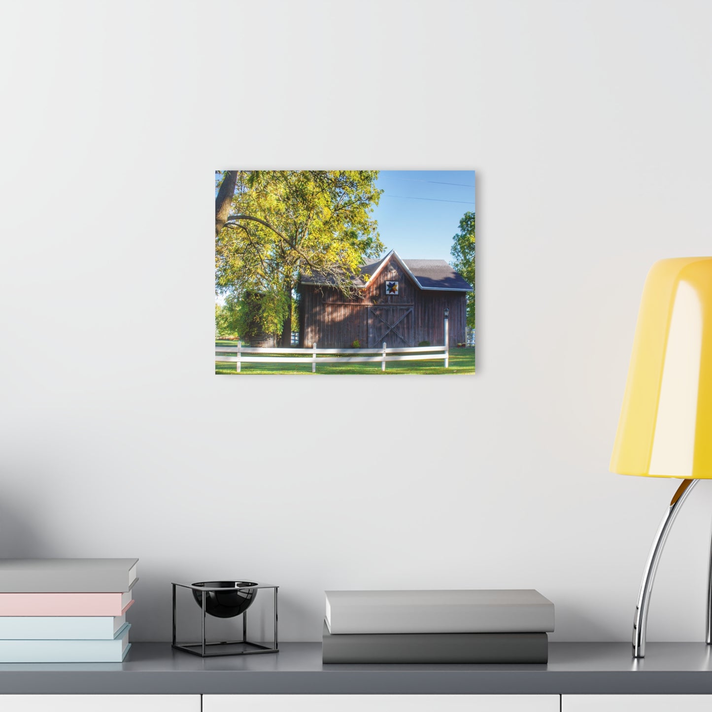 U R There Photography Hunters Creek Quilted I Rustic Farmhouse Acrylic Wall Print