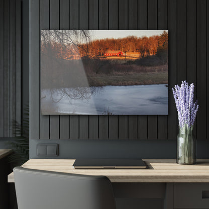 U R There Photography Hidden in Leonard Rustic Farmhouse Acrylic Wall Print