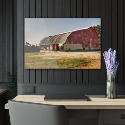 U R There Photography Quonset Barn Rustic Farmhouse Acrylic Wall Print