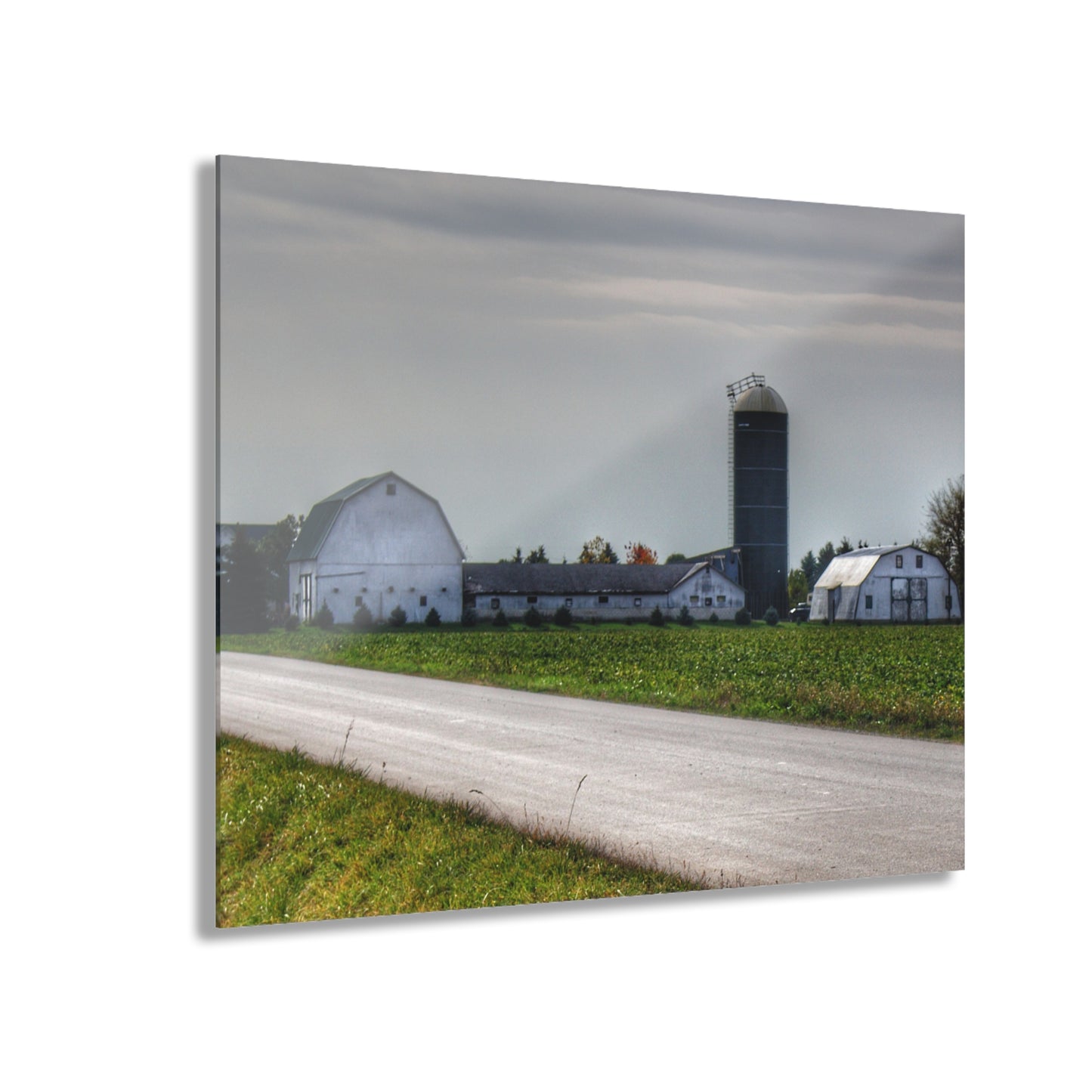 U R There Photography South Block Road Farm Rustic Farmhouse Acrylic Wall Print