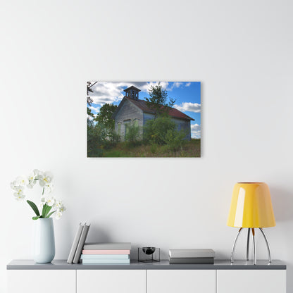 U R There Photography Mound Road Schoolhouse Rustic Farmhouse Acrylic Wall Print