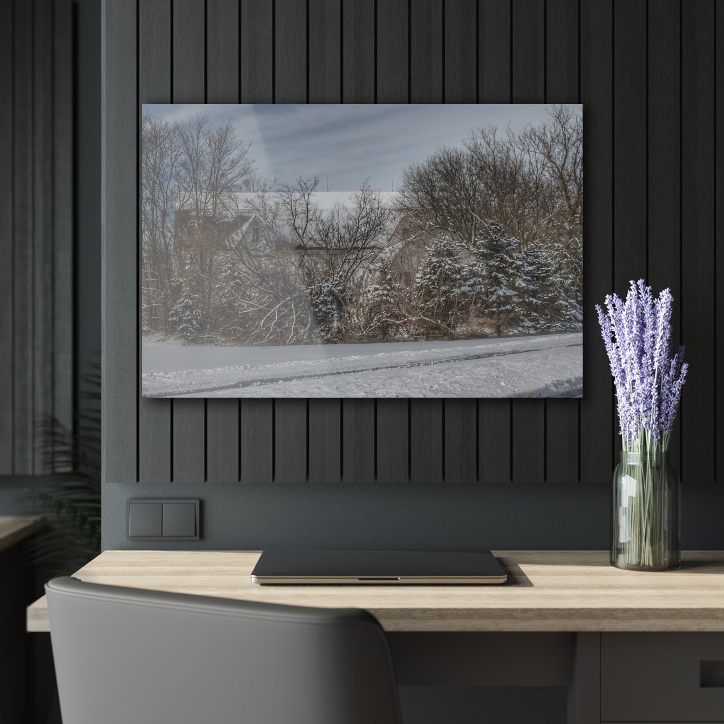 U R There Photography Hidden in Oxford II Rustic Farmhouse Acrylic Wall Print