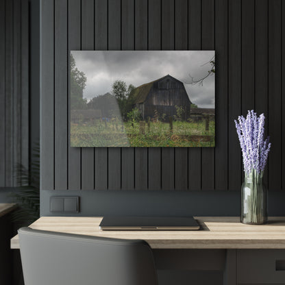 U R There Photography Greys of Summer Road Rustic Farmhouse Acrylic Wall Print