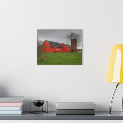 Barn Boutique Modern Farmhouse Acrylic Wall Print| Hough Road Reds III