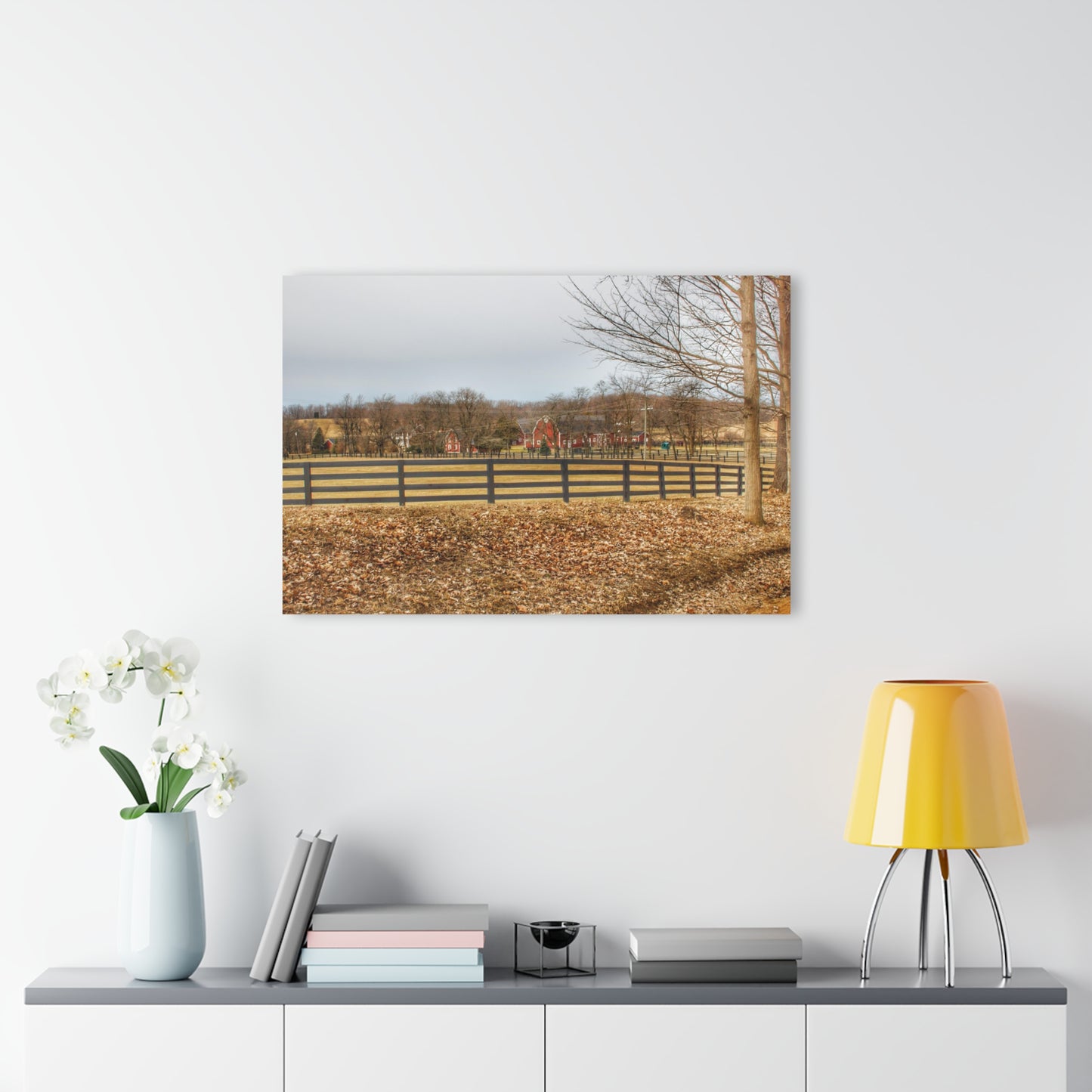 U R There Photography Barber Road Farm I Rustic Farmhouse Acrylic Wall Print