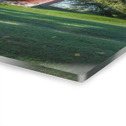 U R There Photography Five Lakes Red III Rustic Farmhouse Acrylic Wall Print