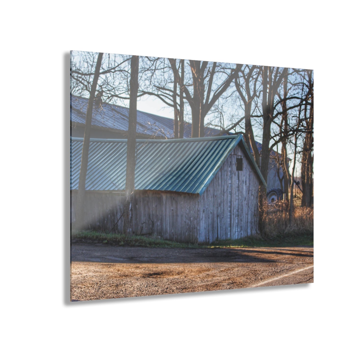 U R There Photography Baldwin Roadside Shack Rustic Farmhouse Acrylic Wall Print