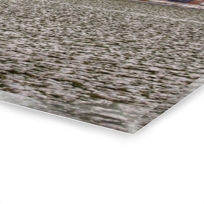 U R There Photography Early Spring Red I Rustic Farmhouse Acrylic Wall Print