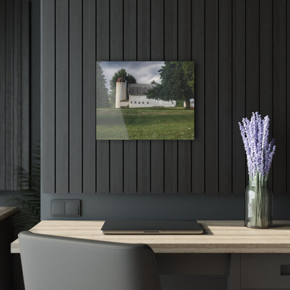 U R There Photography Marathon Road White Rustic Farmhouse Acrylic Wall Print