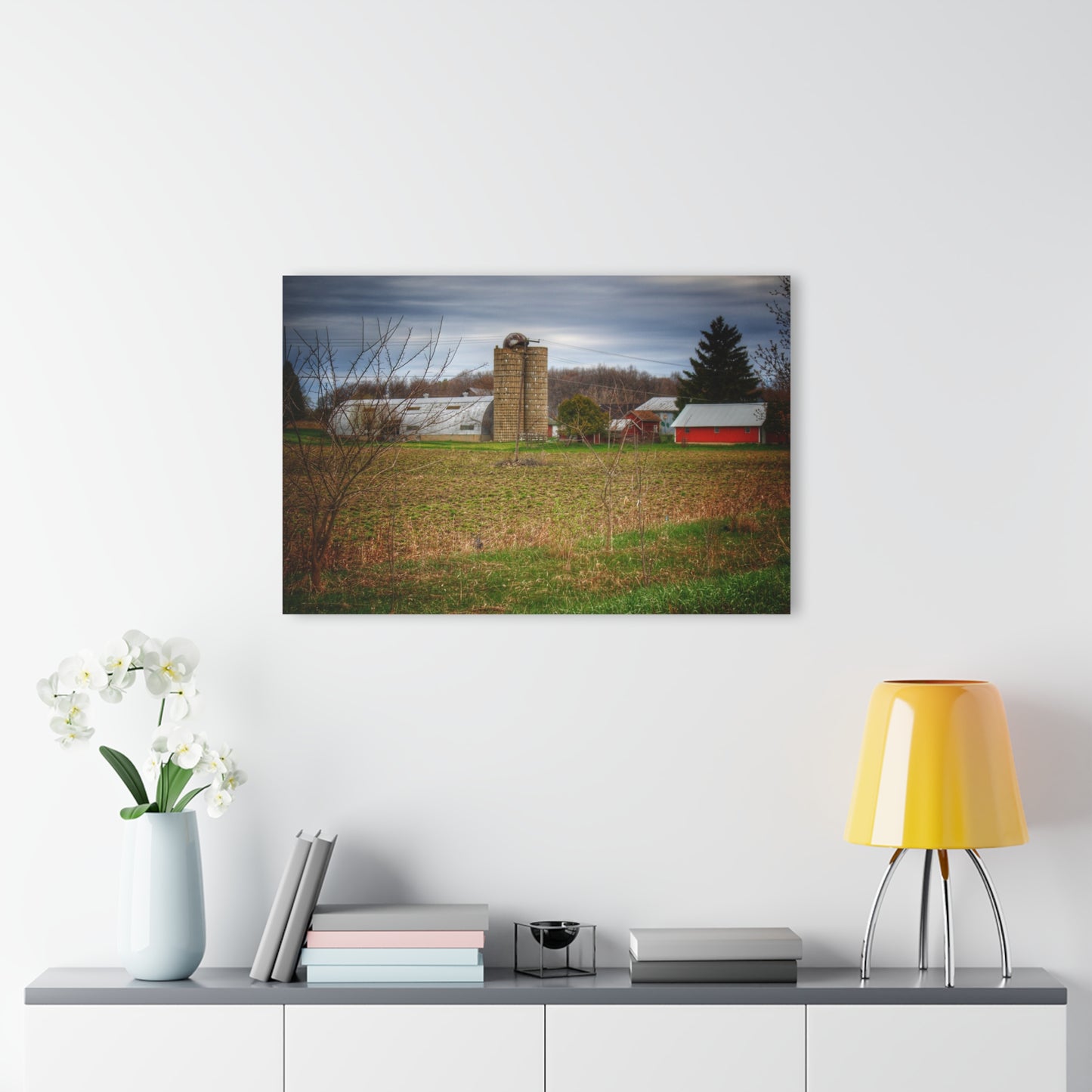 U R There Photography Fostoria Road Quonset Rustic Farmhouse Acrylic Wall Print