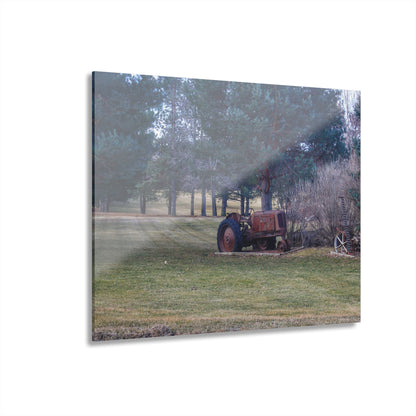 U R There Photography Casey Road Yard Art I Rustic Farmhouse Acrylic Wall Print