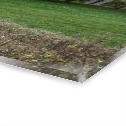 U R There Photography Grey Shack of Elmwood Rustic Farmhouse Acrylic Wall Print