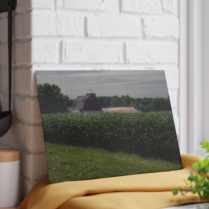 Barn Boutique Rustic Tempered-Glass Cutting Board| Above the Corn on Piersonville Road I