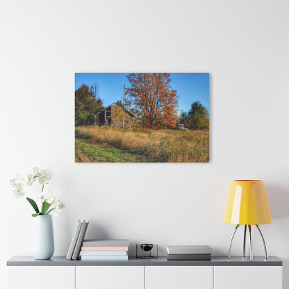 U R There Photography Clothier Road Grey Rustic Farmhouse Acrylic Wall Print