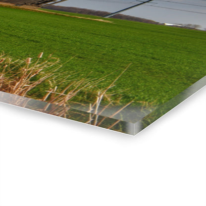 U R There Photography McAlpine Grey Rustic Farmhouse Acrylic Wall Print