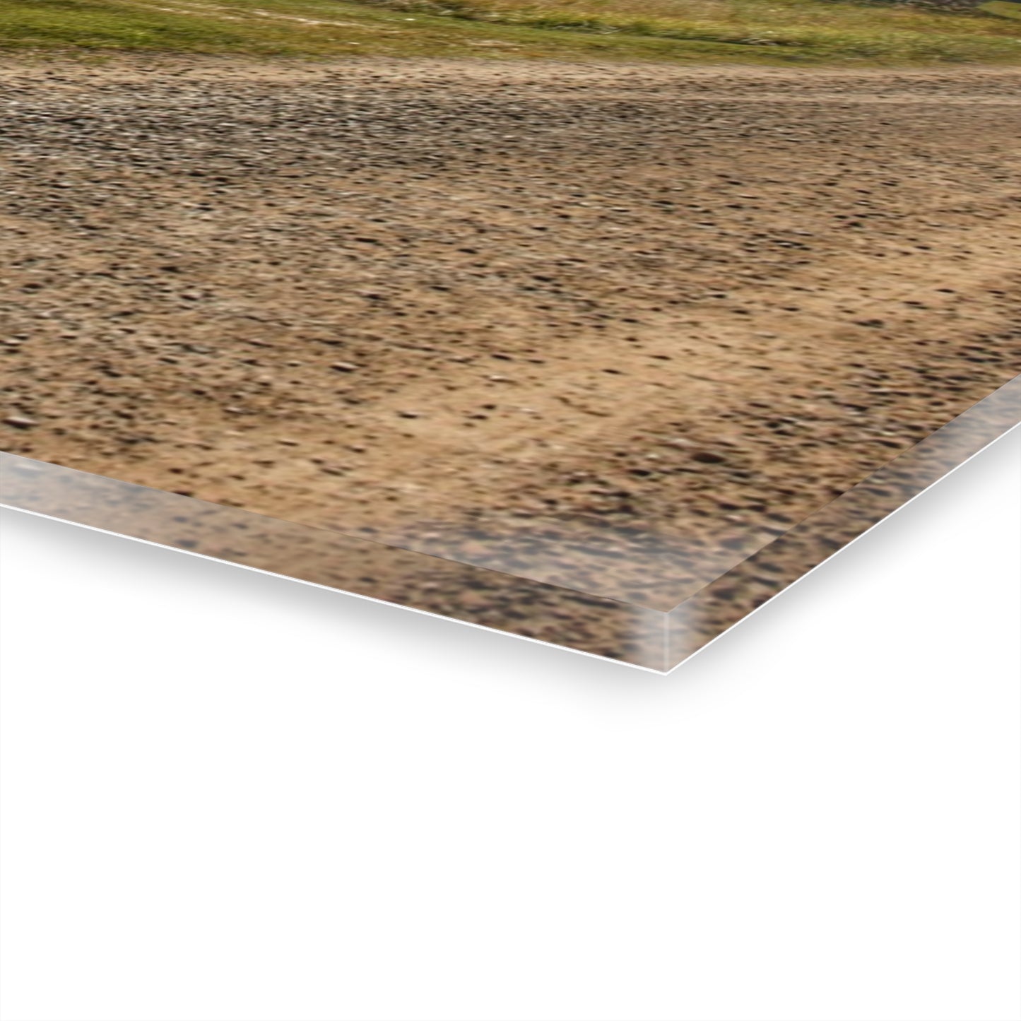 U R There Photography Haines Road Reds Rustic Farmhouse Acrylic Wall Print