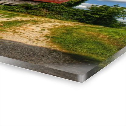 U R There Photography Grey Road Rusted III Rustic Farmhouse Acrylic Wall Print