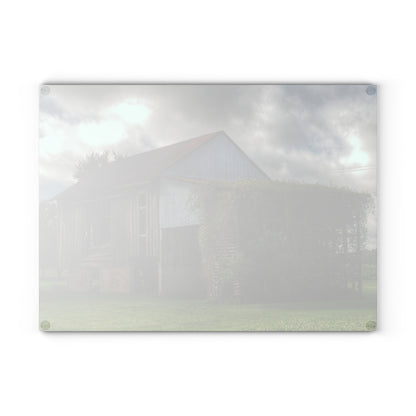 Barn Boutique Rustic Tempered-Glass Cutting Board| Pergola Barn