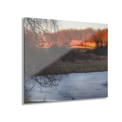U R There Photography Hidden in Leonard Rustic Farmhouse Acrylic Wall Print