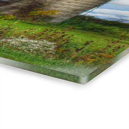 U R There Photography North Irish Red II Rustic Farmhouse Acrylic Wall Print