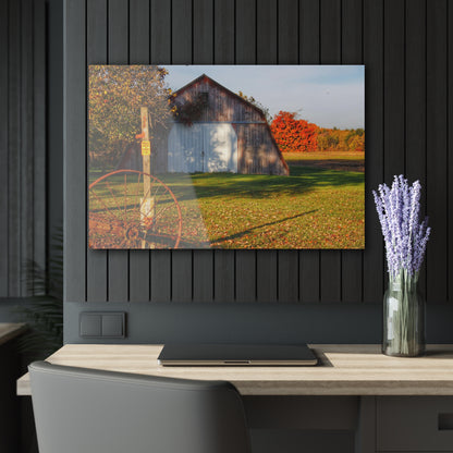 U R There Photography Cade Road Quonset Rustic Farmhouse Acrylic Wall Print