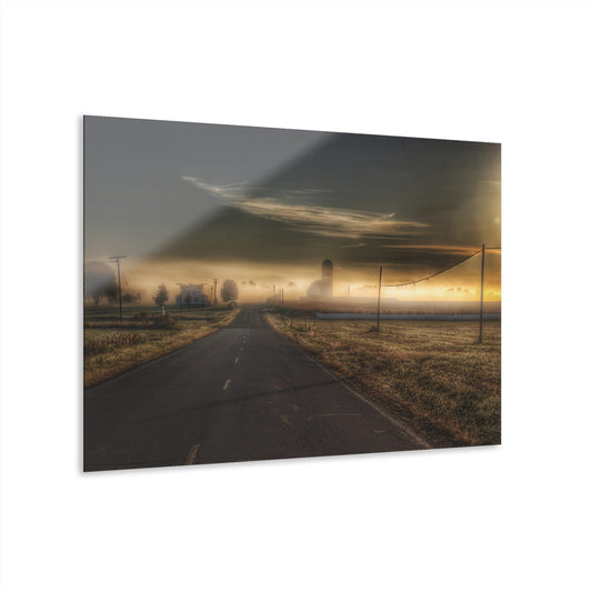 U R There Photography By Dawns Early Light Rustic Farmhouse Acrylic Wall Print