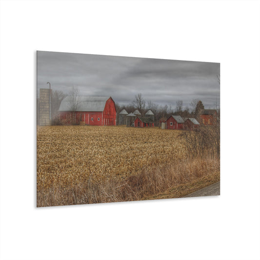 U R There Photography Barnes of Arbela II Rustic Farmhouse Acrylic Wall Print