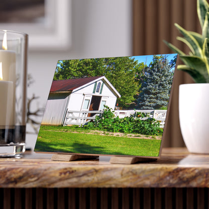 U R There Photography Beyond the Fence on Baldwin Rustic Farmhouse Decorative Ceramic Tile