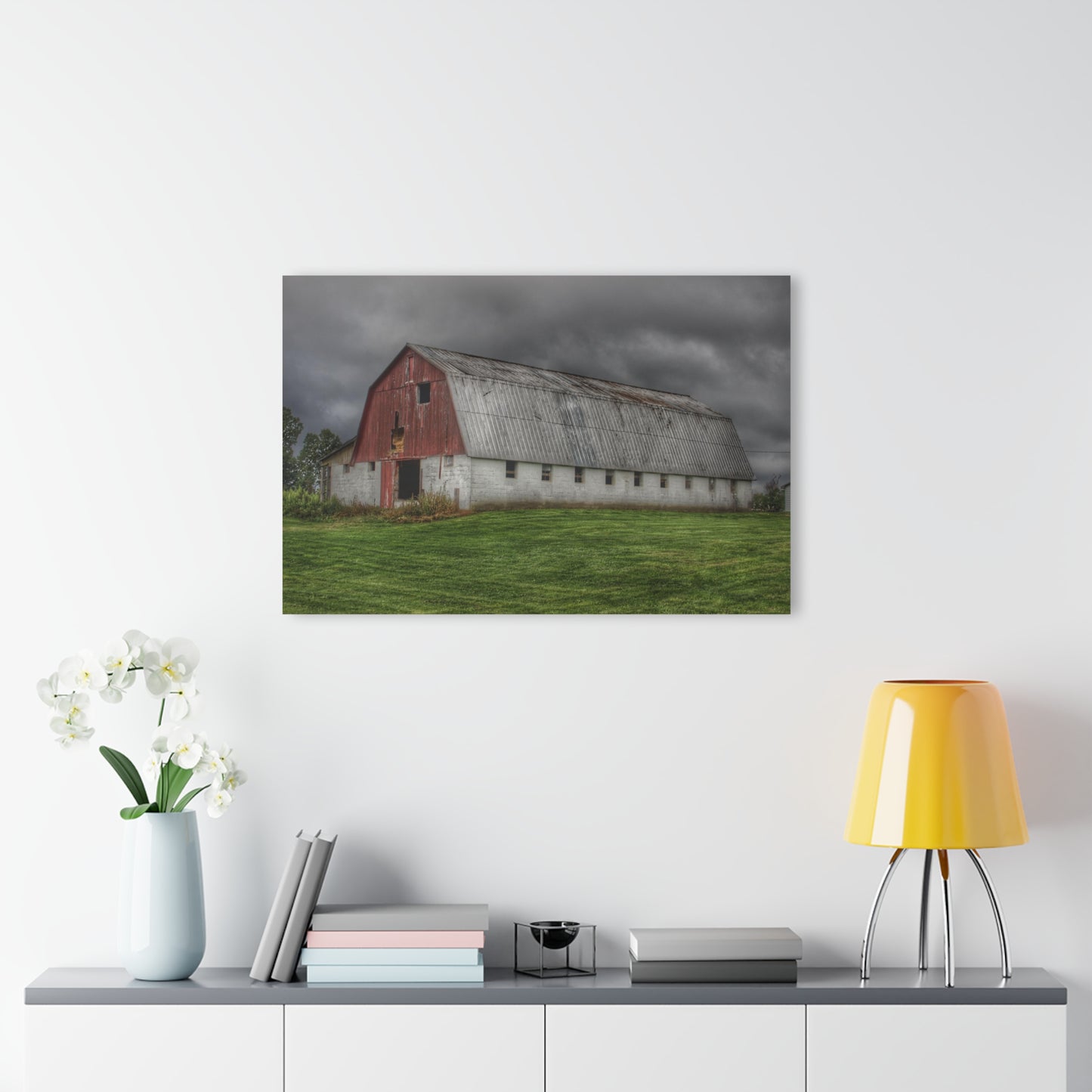 Barn Boutique Modern Farmhouse Acrylic Wall Print| Peters Road Appaloosa Barn III