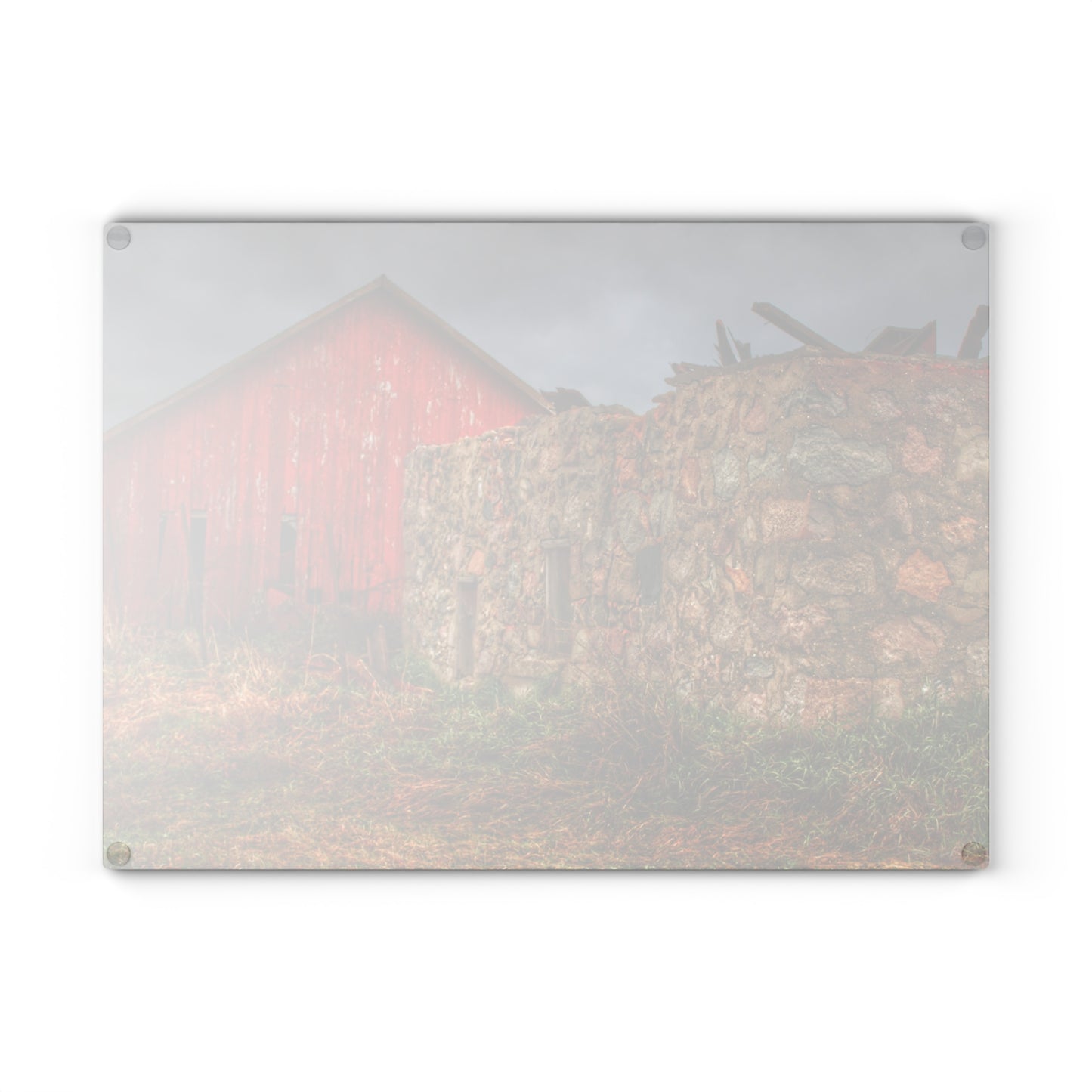 Barn Boutique Rustic Tempered-Glass Cutting Board| Stanley Road Ruins