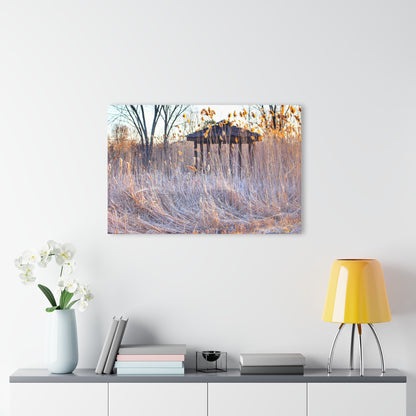 U R There Photography Haines Hidden Gazebo Rustic Farmhouse Acrylic Wall Print