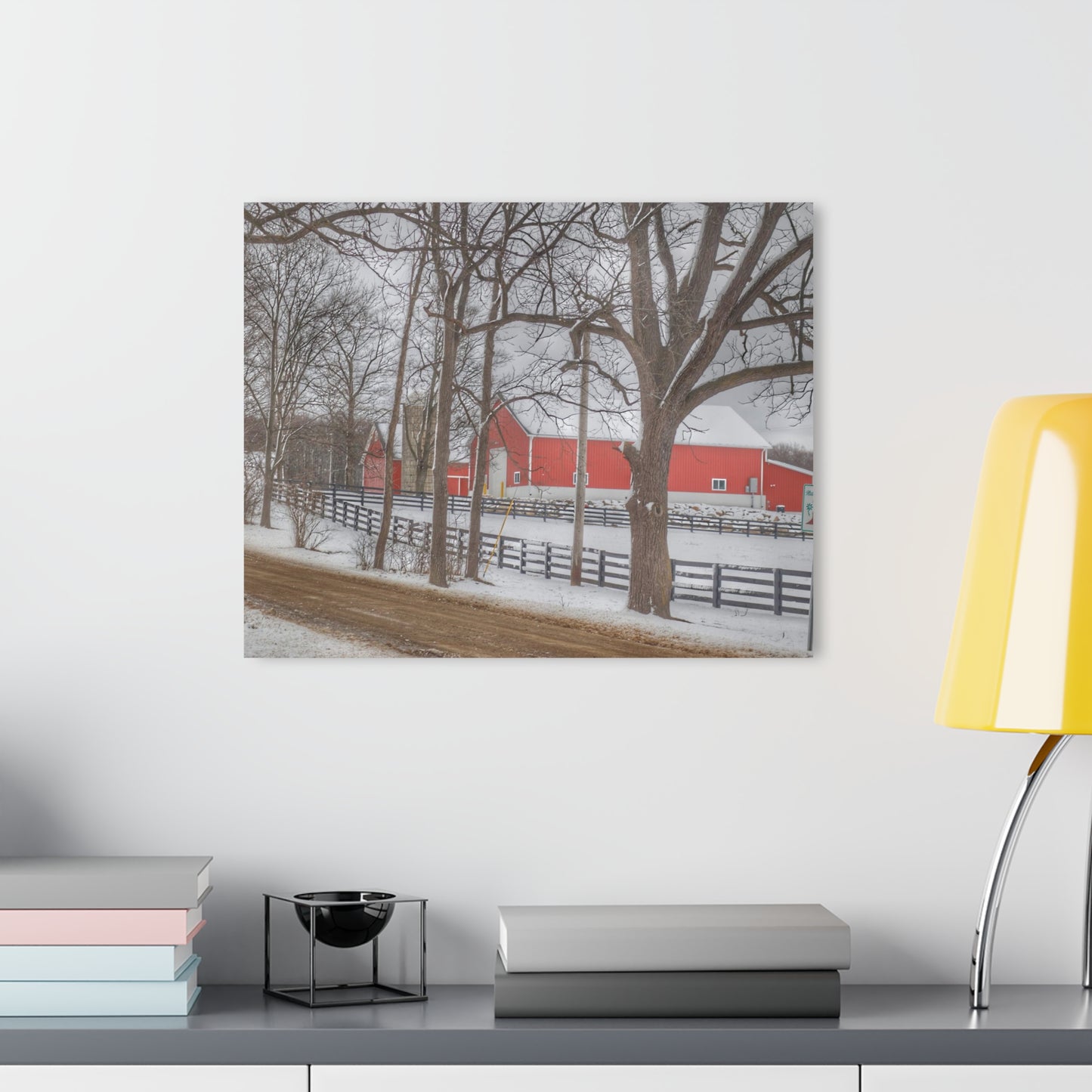 Barn Boutique Modern Farmhouse Acrylic Wall Print| Barns of Barber Road I