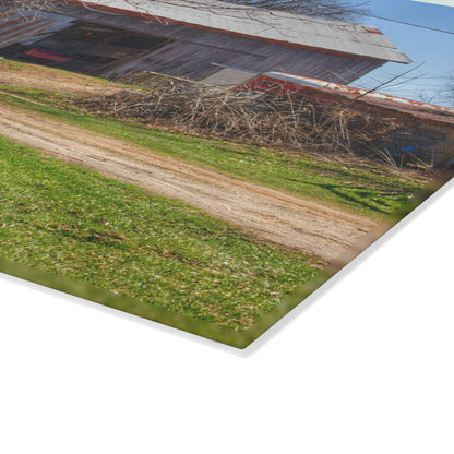 U R There Photography Lee Hill Greys Rustic Farmhouse Tempered-Glass Cutting Board