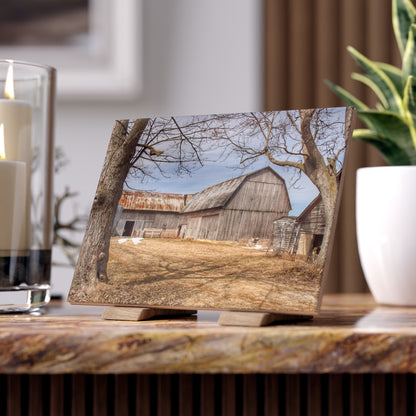 U R There Photography Church Road Greys Rustic Farmhouse Decorative Ceramic Tile