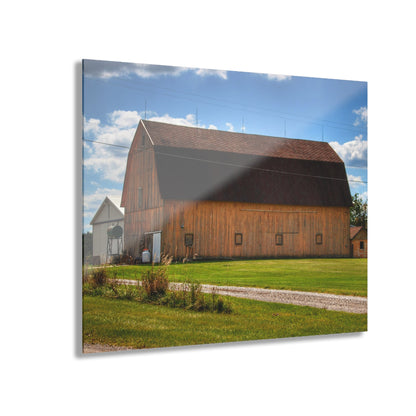 U R There Photography Bristol Gold Rustic Farmhouse Acrylic Wall Print