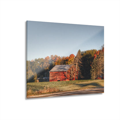 U R There Photography Tucked on Treasurer Road Rustic Farmhouse Acrylic Wall Print