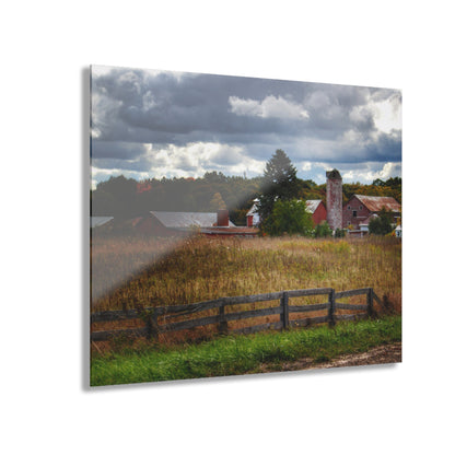 U R There Photography Baldwin Road Farm Rustic Farmhouse Acrylic Wall Print