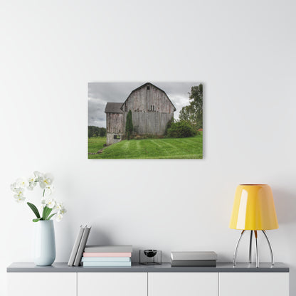 U R There Photography Dequindre Road Grey III Rustic Farmhouse Acrylic Wall Print