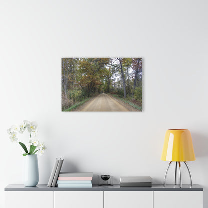 U R There Photography Country Roads in Dryden II Rustic Farmhouse Acrylic Wall Print