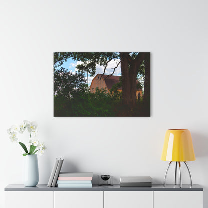 U R There Photography Bristol Gold Hidden Rustic Farmhouse Acrylic Wall Print