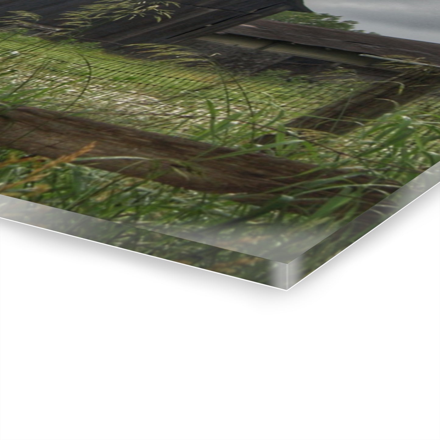 U R There Photography Greys of Summer Road Rustic Farmhouse Acrylic Wall Print