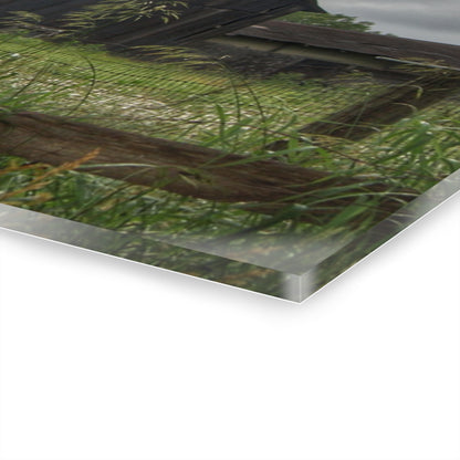 U R There Photography Greys of Summer Road Rustic Farmhouse Acrylic Wall Print