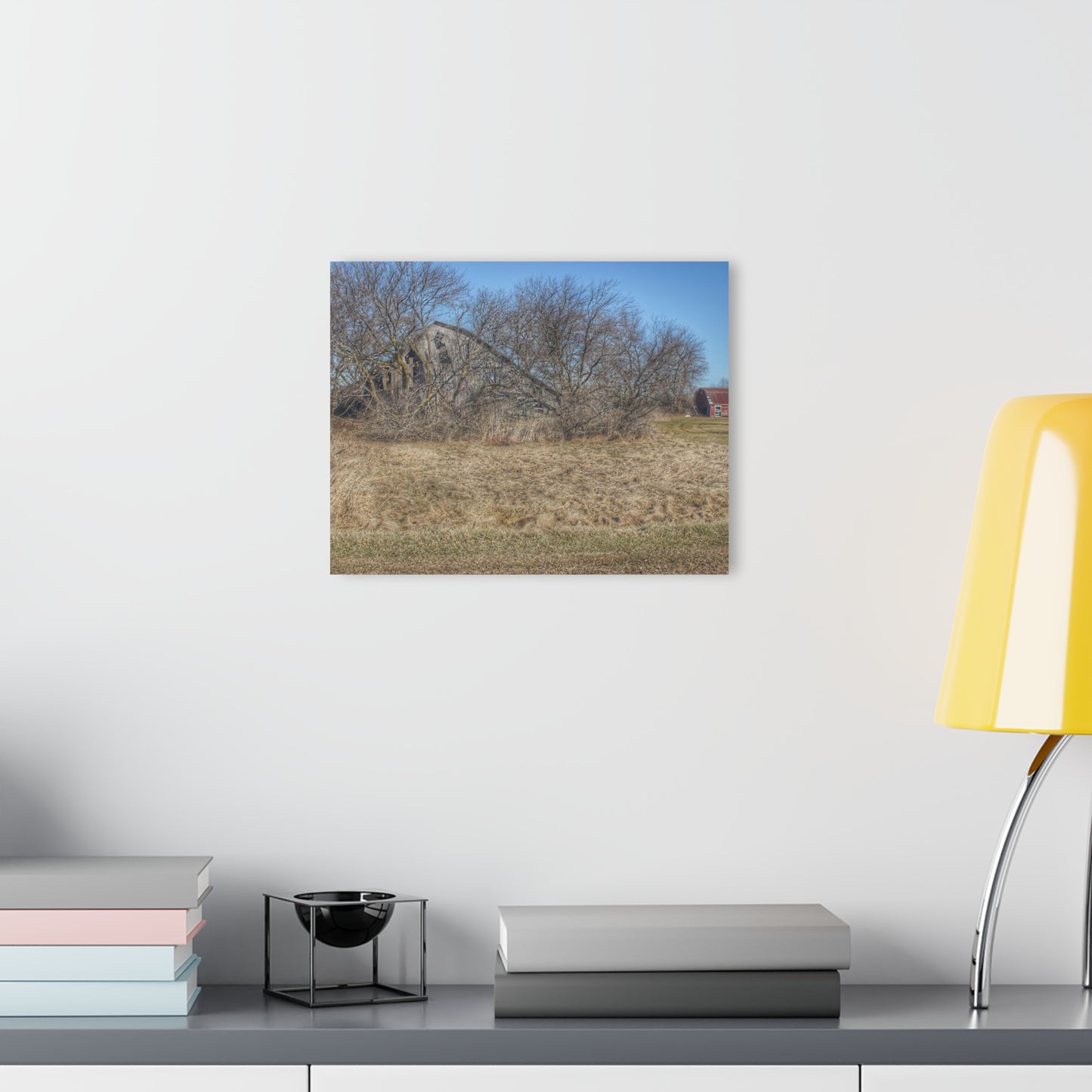 U R There Photography Fargo Road Forgotten Rustic Farmhouse Acrylic Wall Print